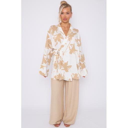 Two Piece Floral Kimono Summer 2024