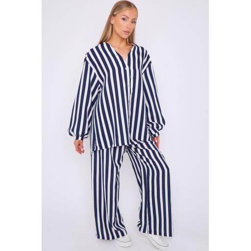 Pin Stripe Two Piece